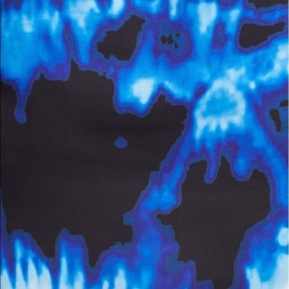 (SOLD) VINCE Tie Dye Sleeveless Short Silk Dress 4 - Picture 7 of 10